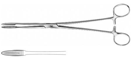 КОРНЦАНГ МАЙЄР ДЛЯ ТАМПОНІВ/ПЕРЕВ'ЯЗОК, ПРЯМИЙ, 260 ММ